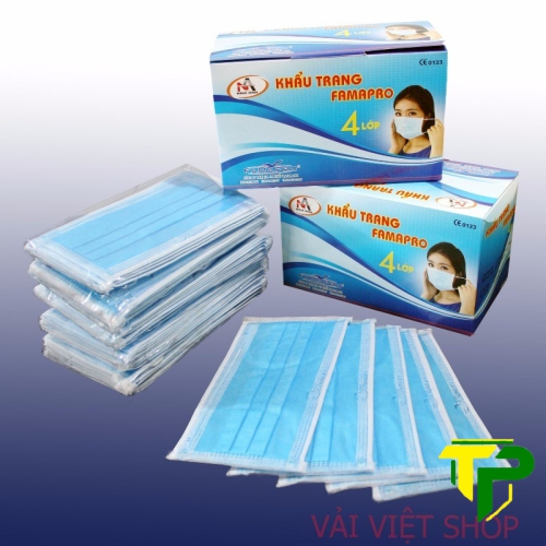 KHẨU TRANG Y TẾ 4 LỚP 